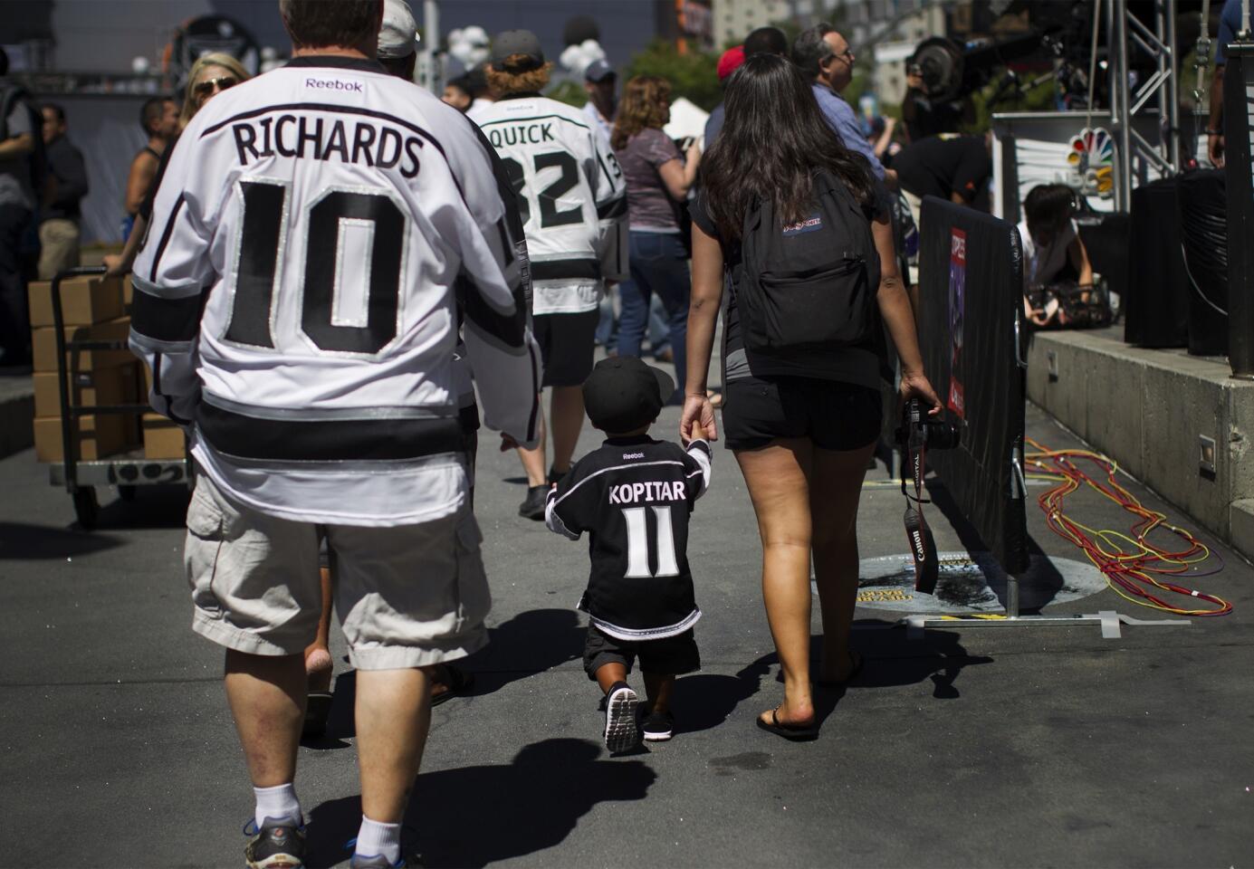 Kings fans young and old