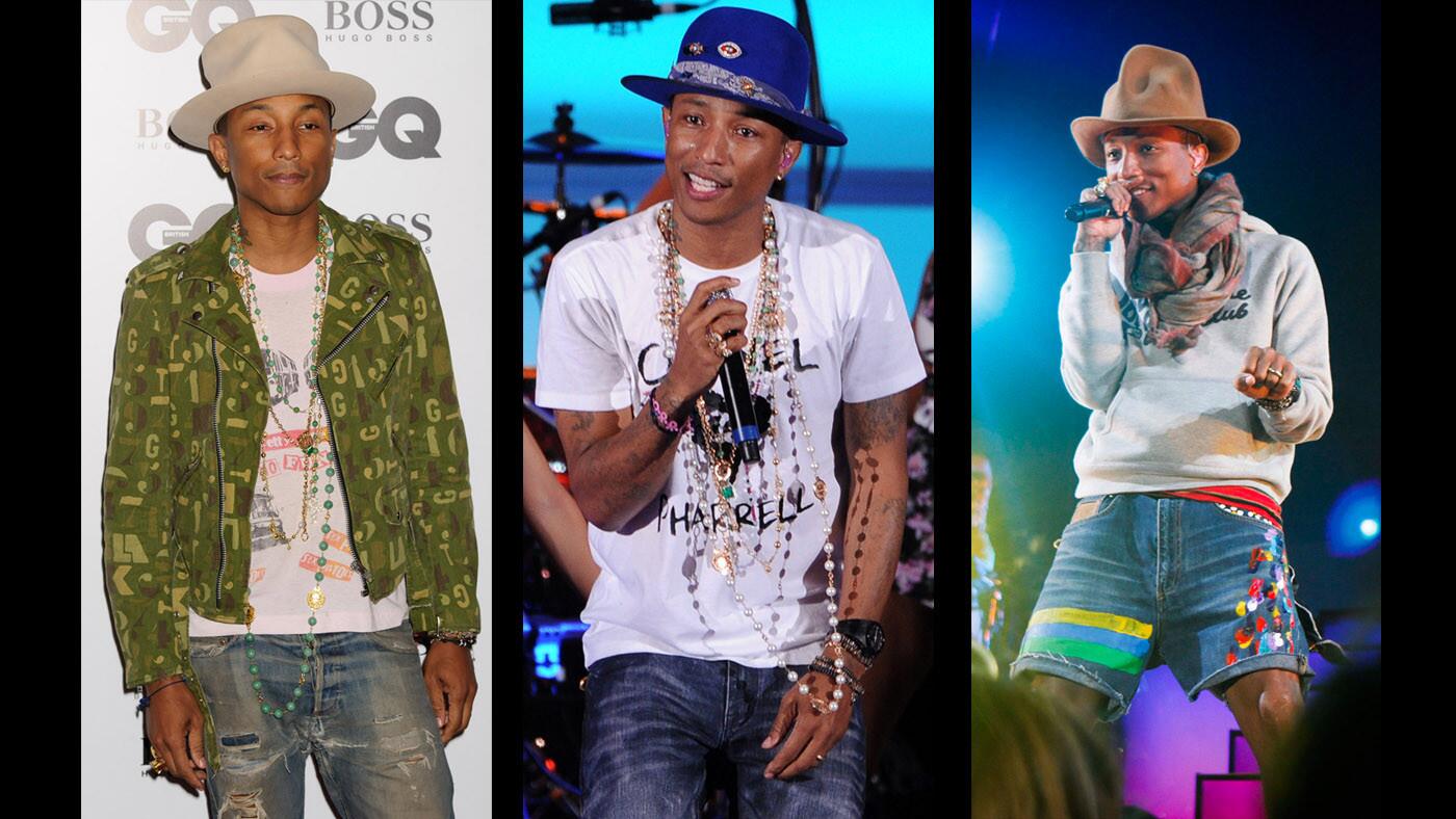 Pharrell Williams' hat became a pop culture icon