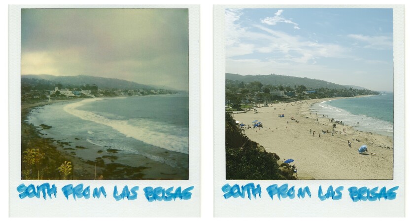 side-by-side photos of Laura and Cesar Papa