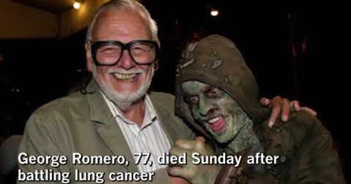 George A Romero Night Of The Living Dead Creator Dies At 77 Los Angeles Times