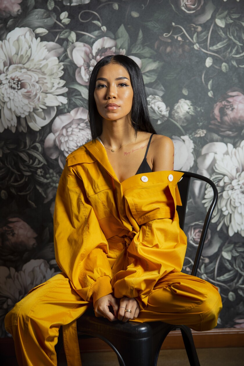 Jhene Aiko Wants To Heal You With Singing Bowls And R B Los Angeles Times Jhene Aiko Wants To Heal You With Singing Bowls And R B Los Angeles Times