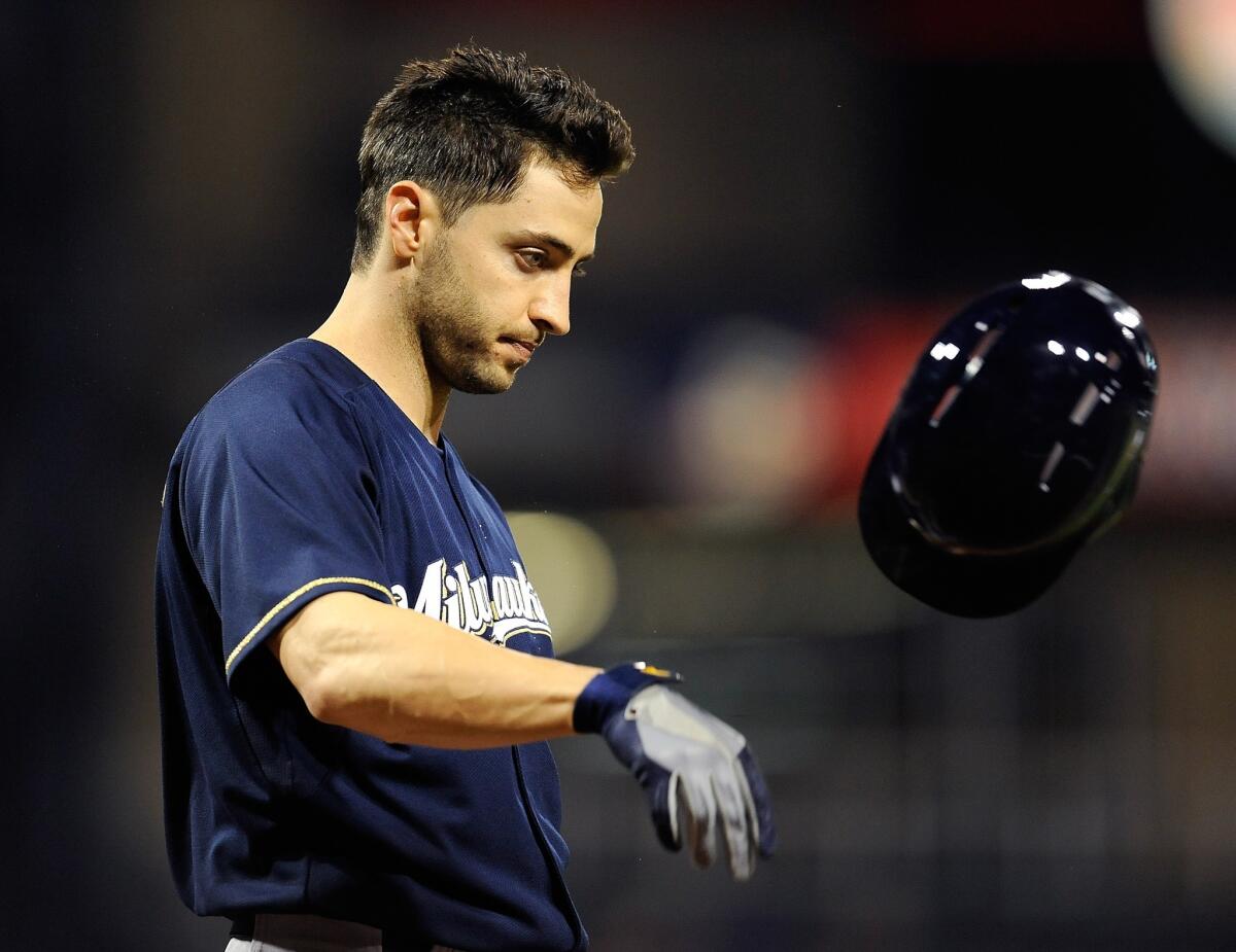 Milwaukee Brewers outfielder Ryan Braun accepted a 65-game suspension by Major League Baseball last month for using performance-enhancing drugs.