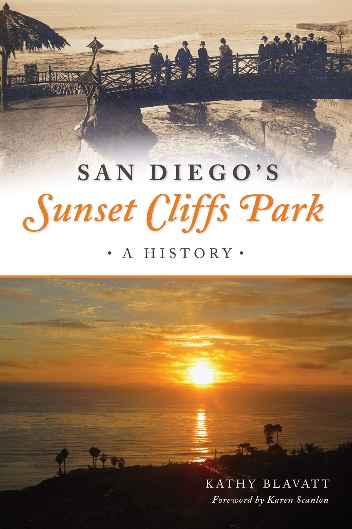 The story of Al Spalding and Sunset Cliffs Park is told in Ocean Beach author Kathy Blavatt's new book.