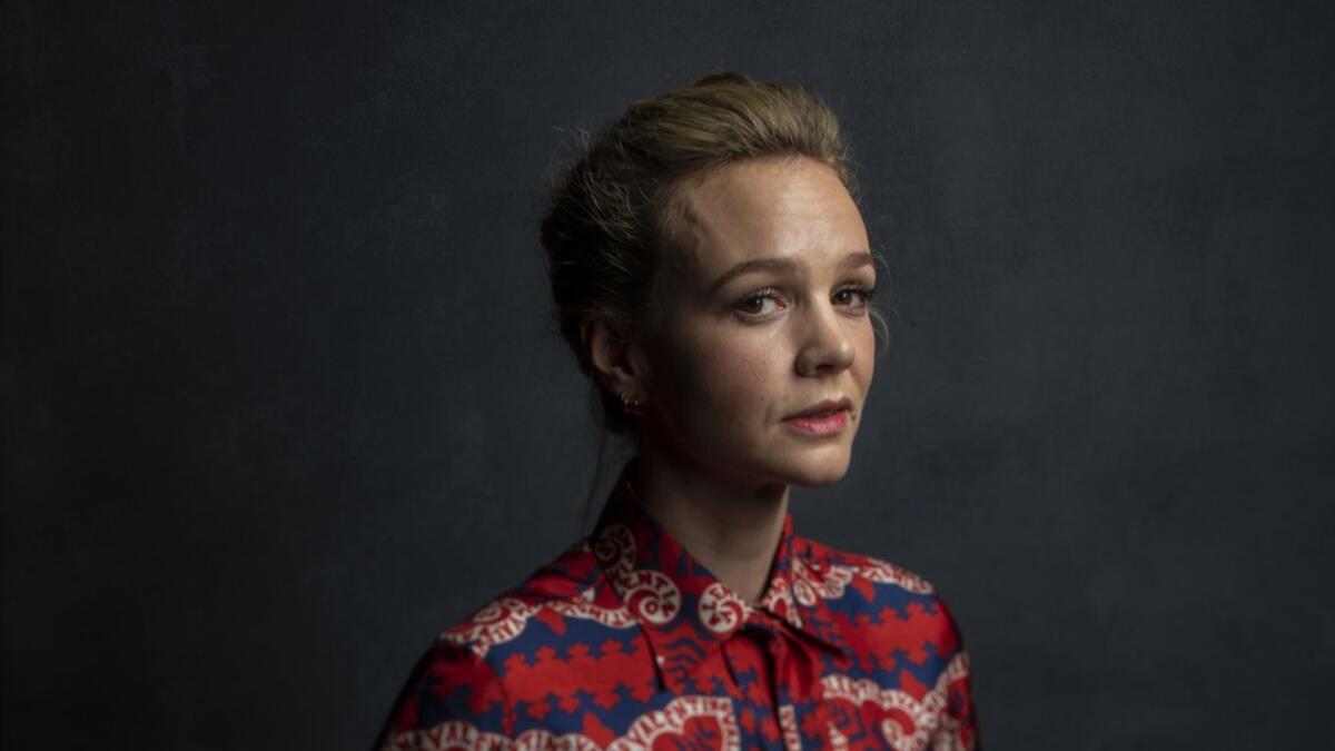 Actress Carey Mulligan, from the film "Wildlife."