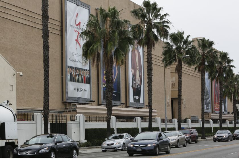 Sony Pictures Studios in Culver City on December 1, 2014.