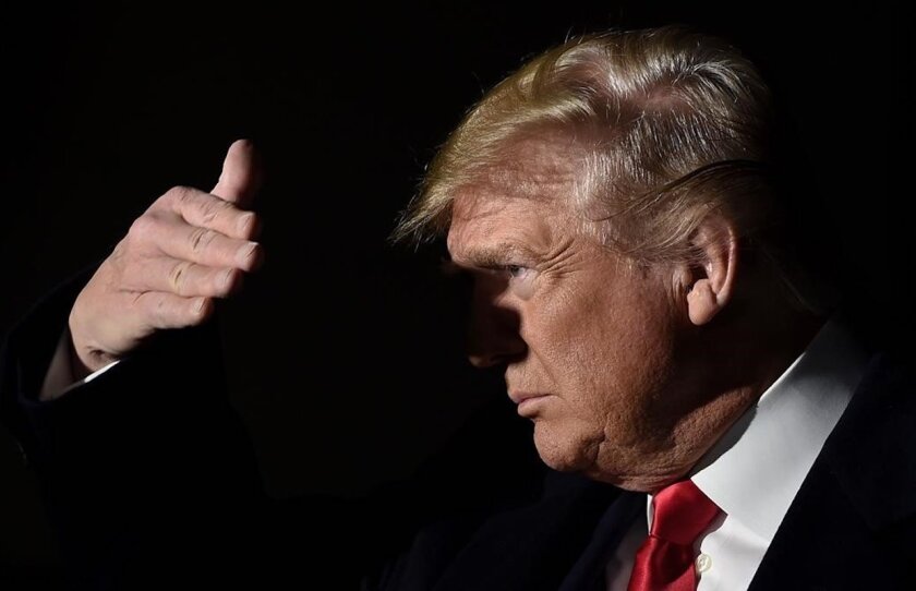 Donald Trump, presidente de Estados Unidos.