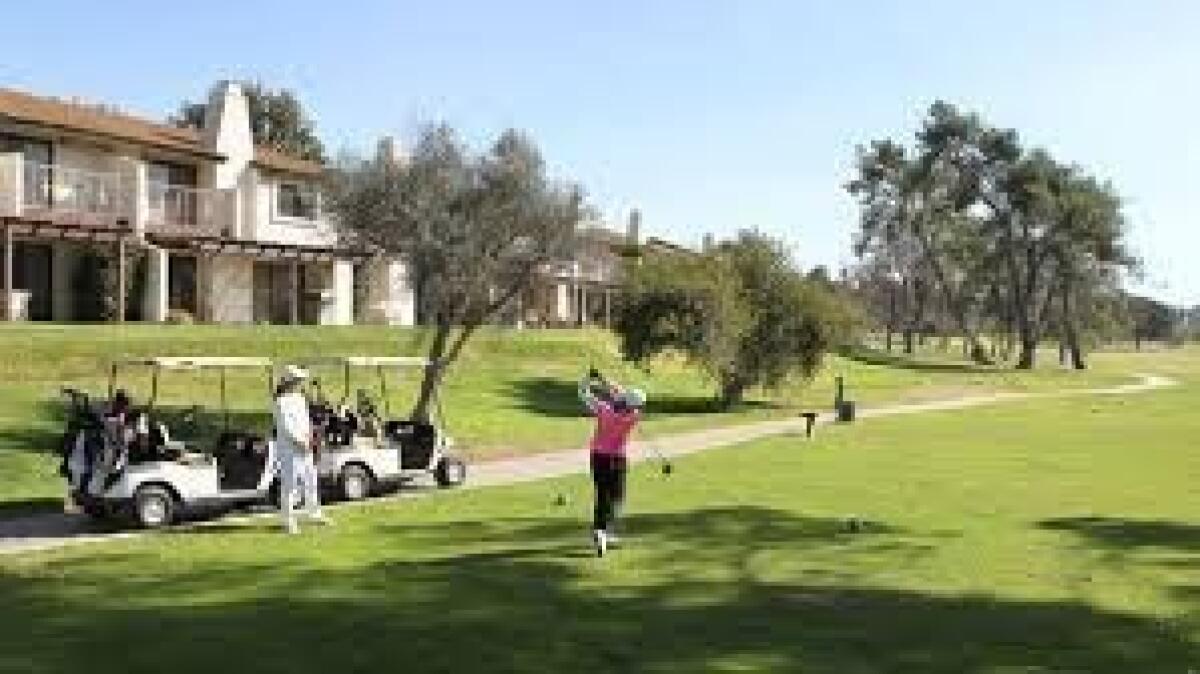 The Carmel Highland Golf Course.