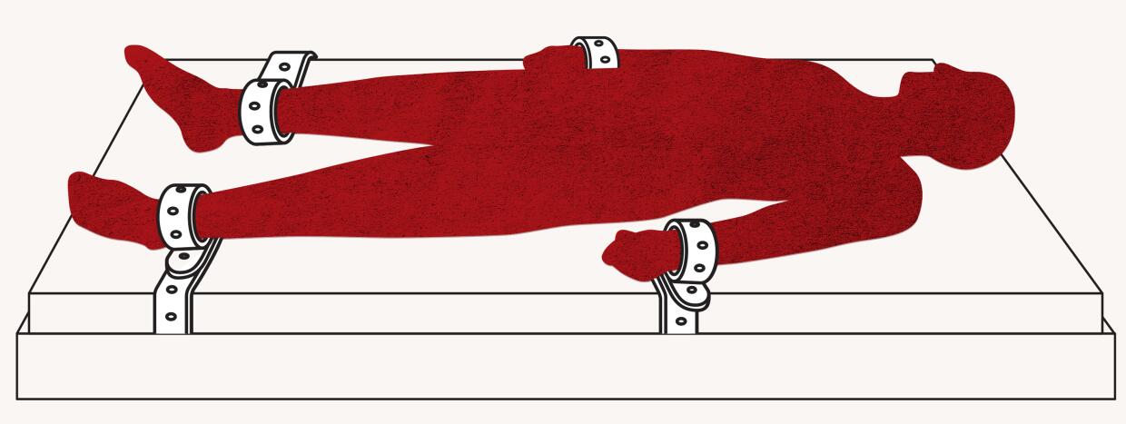 Psychiatric patients restrained at sky-high rates at this L.A. hospital ...