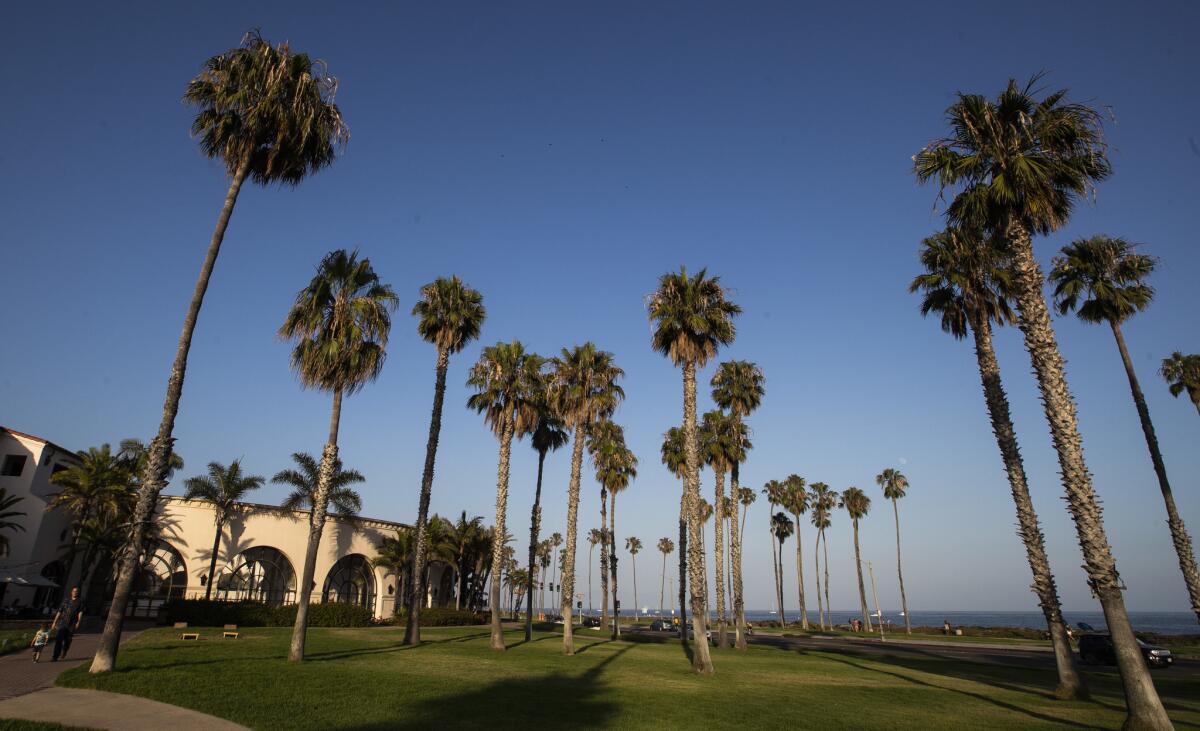 The Hilton Santa Barbara Beachfront Resort.