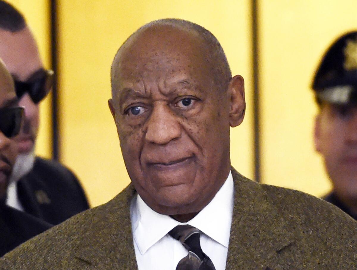 Bill Cosby arrives for a court appearance in Norristown, Pa., on Feb. 2.