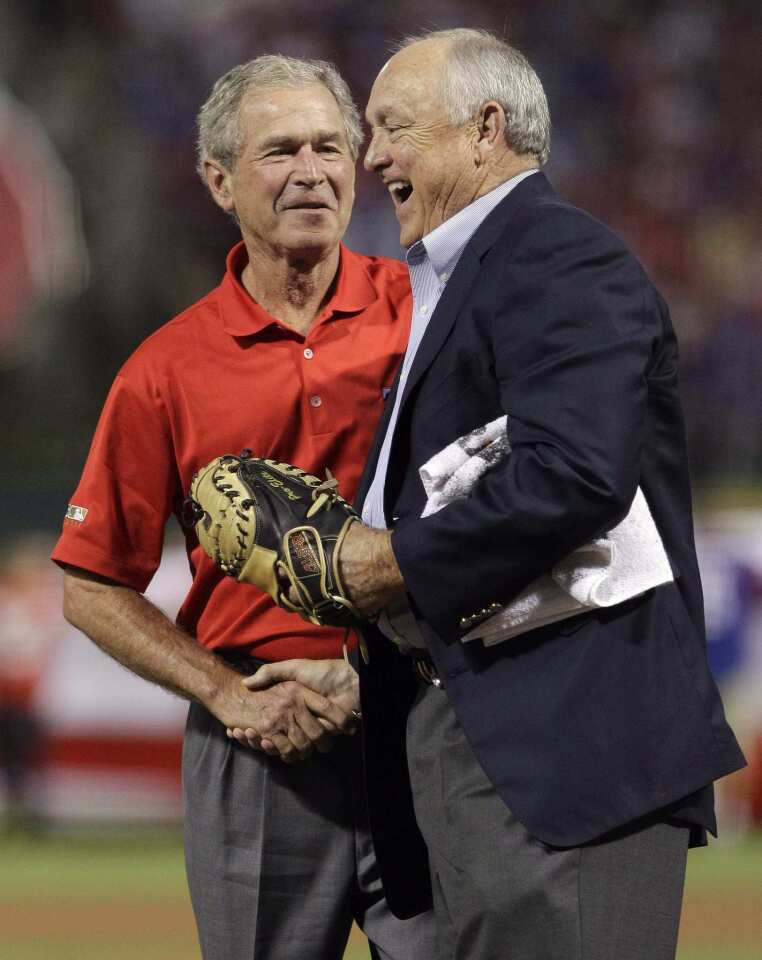 President Bush, Nolan Ryan