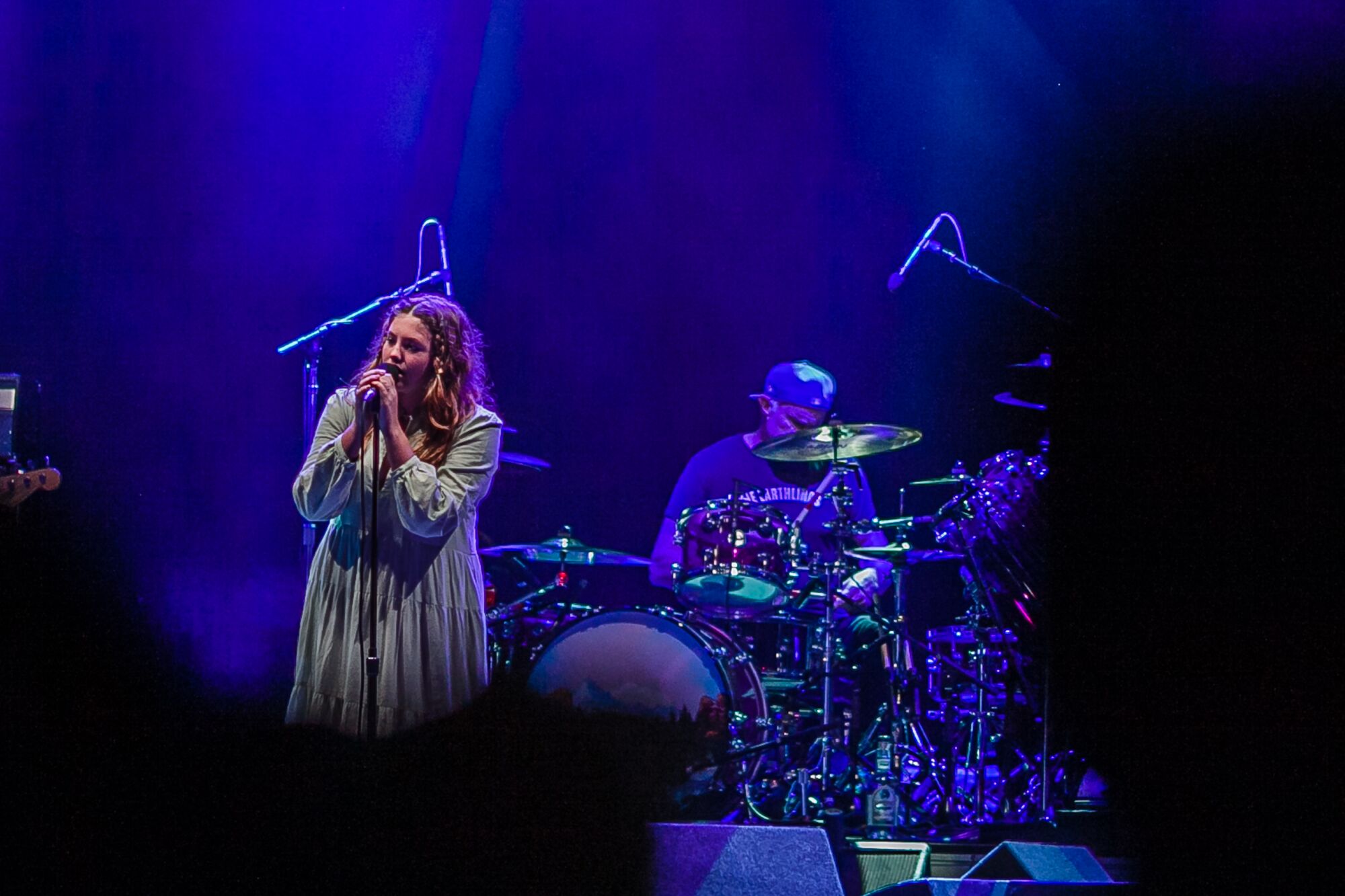 Singer Olivia Vedder performs on stage at the Ohana Festival on September 25, 2021 in Dana Point, California.