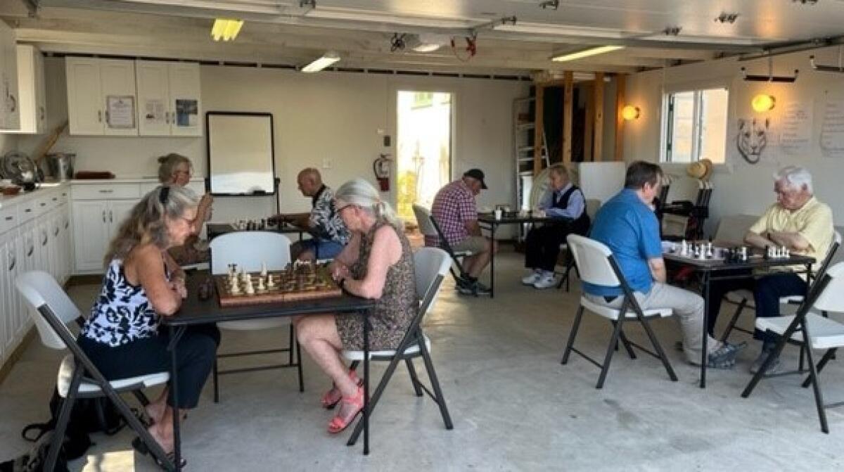 Enjoy a friendly game of chess at the RSF Senior Center each Tuesday from 2 p.m.-4 p.m.