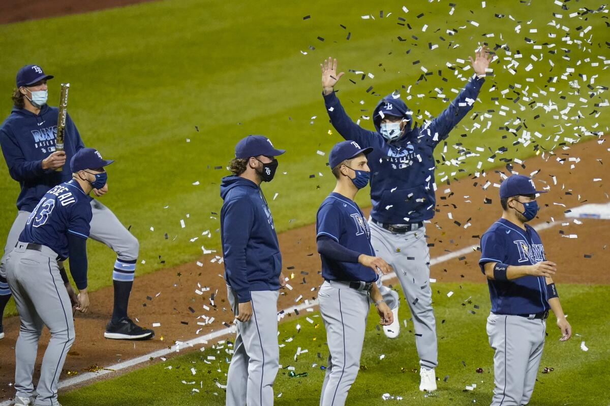 Rays clinch first AL East title in 10 years - The San Diego Union