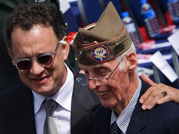 Tom Hanks at D-day ceremony
