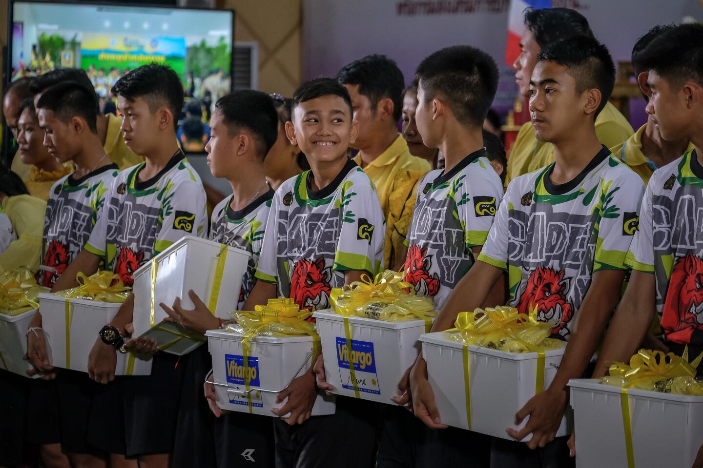 Thai boys released from hospital