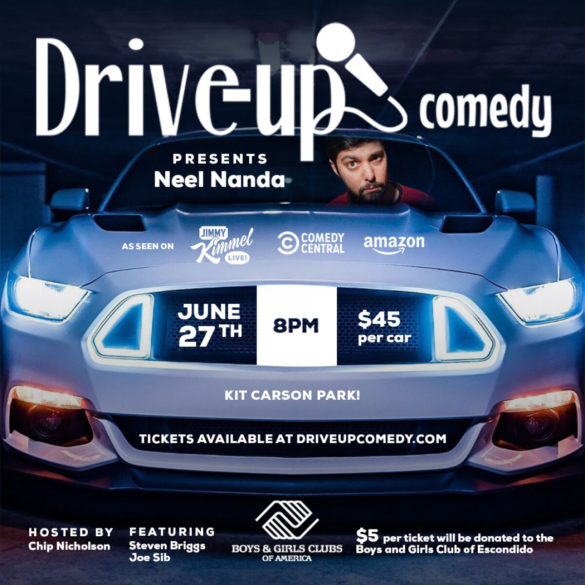 Drive-Up Comedy poster.