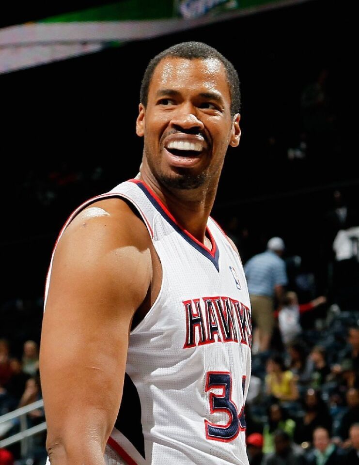 Yes, he lied about his height (he's just 6' 8", not 7'). Yes, he deceived his girlfriend. And no, he's never been the biggest star in the NBA. But when Jason Collins announced last April that he was gay, he changed the game for good -- not to mention for the good. "I didn't set out to be the first openly gay athlete playing in a major American team sport," Collins wrote in Sports Illustrated. "But since I am, I'm happy to start the conversation." That conversation quickly included fellow player Kobe Bryant as well as President Obama and countless fans and fellow athletes. MORE YEAR IN REVIEW: 12 political photos that made us look twice 10 tips for a better life from The Times' Op-Ed pages Kindness in the world of politics? 7 uplifting examples from 2013