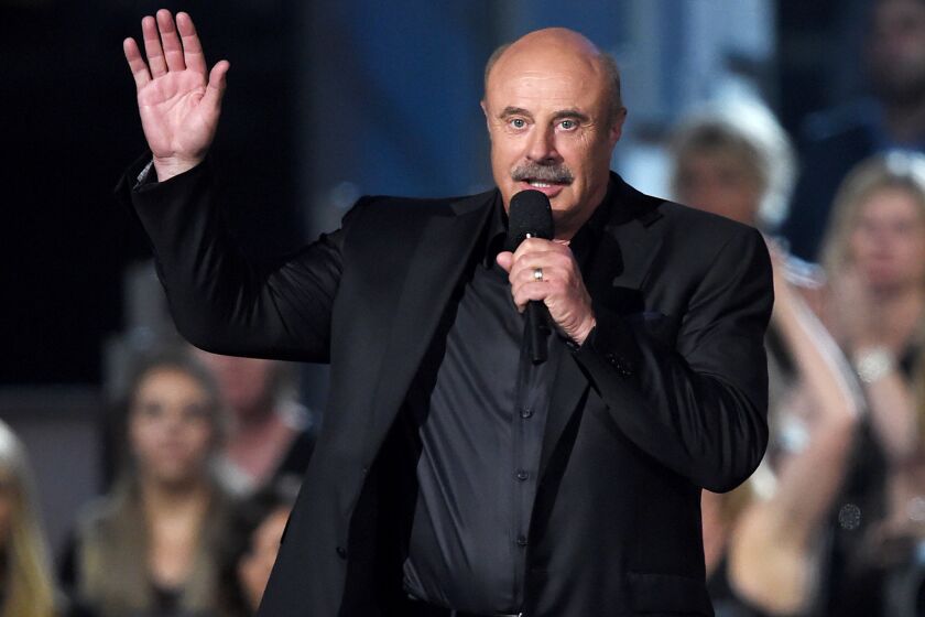 ARLINGTON, TX - APRIL 19: TV personality Phil McGraw speaks onstage during the 50th Academy of Country Music Awards at AT&T Stadium on April 19, 2015 in Arlington, Texas. (Photo by Ethan Miller/Getty Images for dcp)