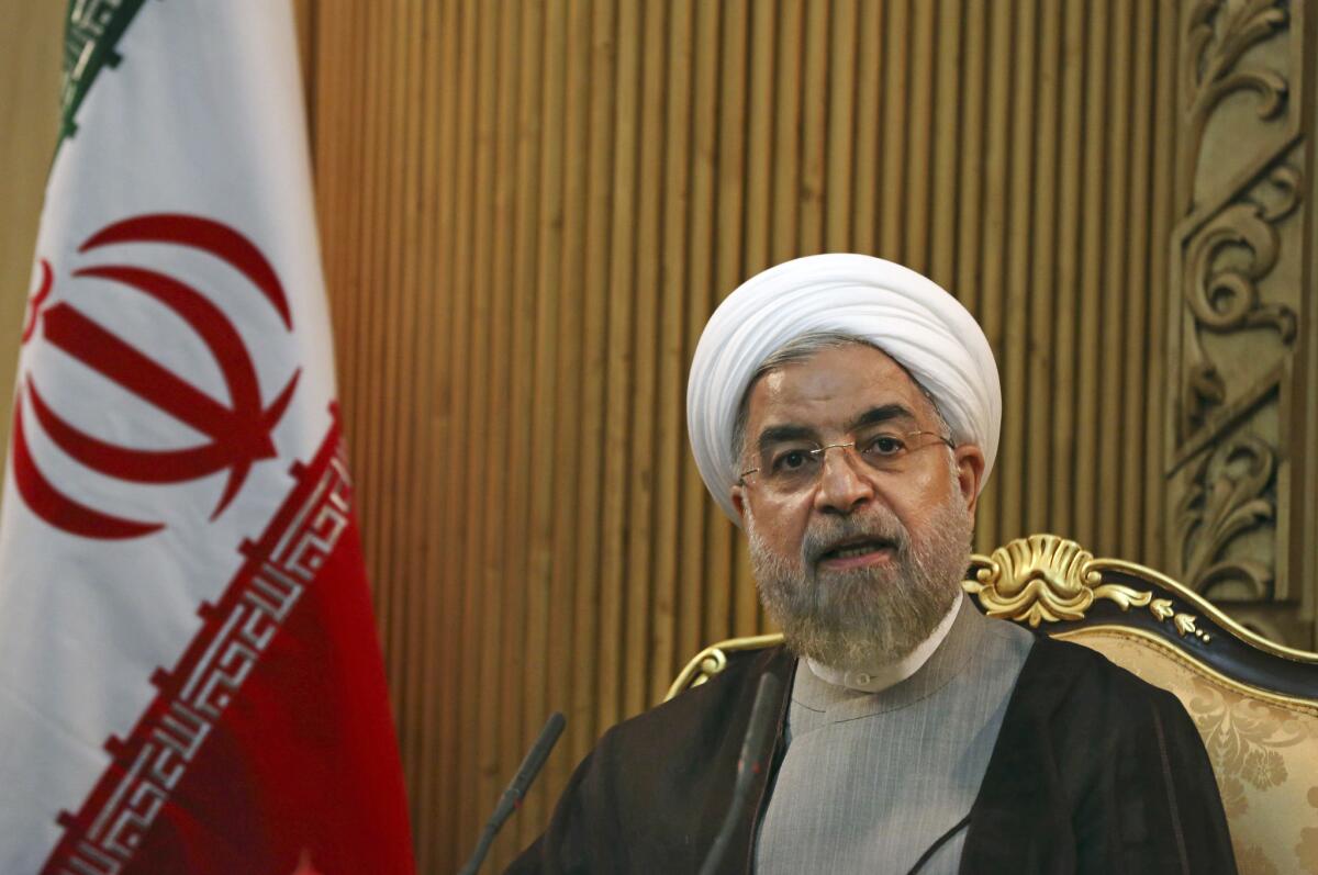 Iranian President Hassan Rouhani and others offered official condolences on the death of Saudi King Abdullah, but not much more was said publicly.