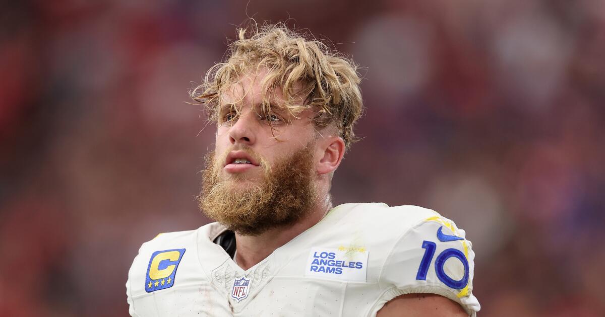 Cooper Kupp des Rams porte un plâtre mais n’est pas sur la liste des blessés