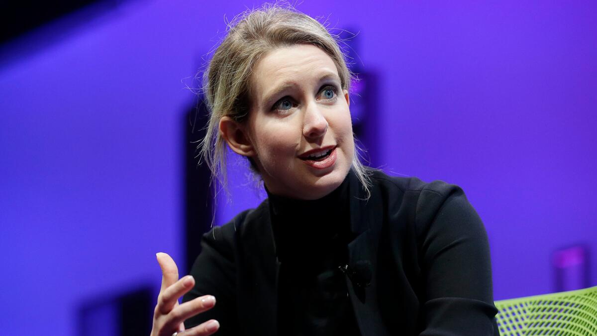 Theranos founder and CEO Elizabeth Holmes, shown in November.