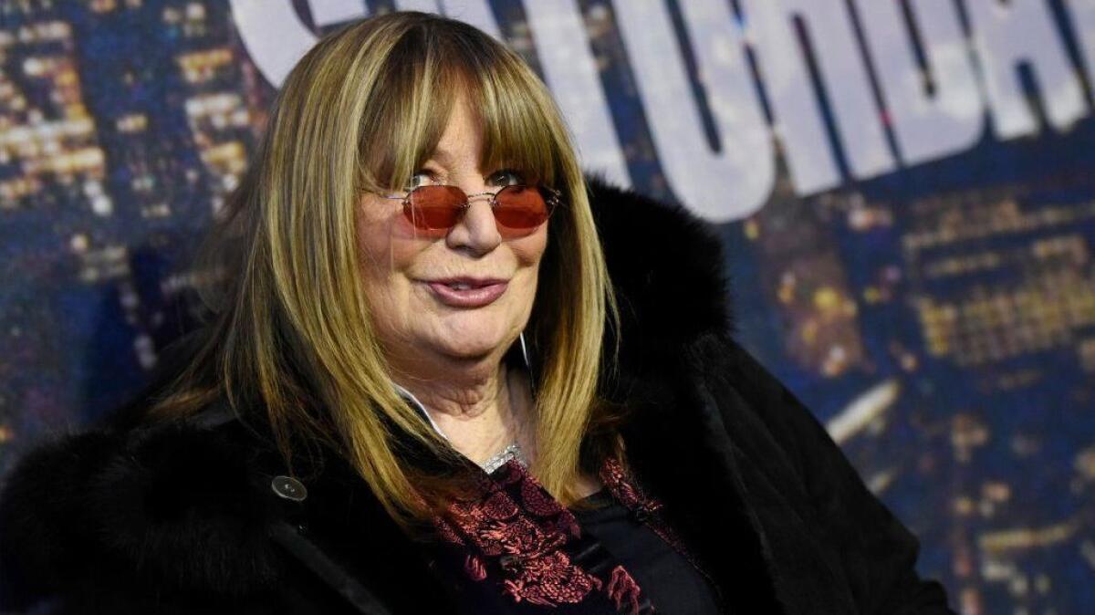 Penny Marshall attends the SNL 40th Anniversary Special in New York on Feb. 15, 2015.