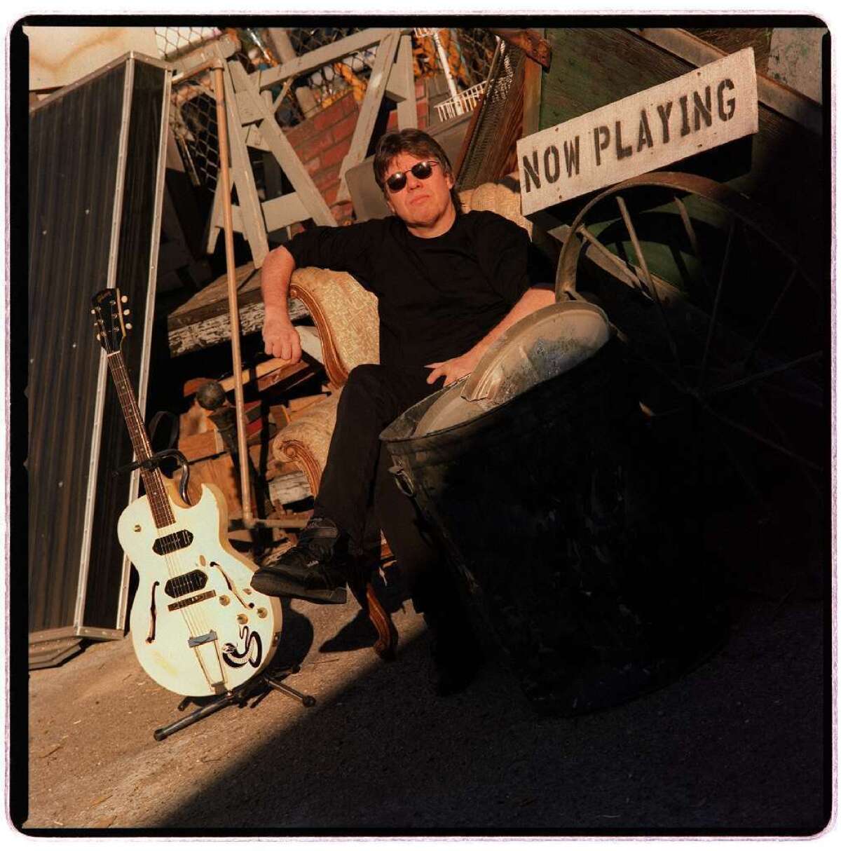 George Thorogood, shown in 1998, contends in a lawsuit that Michaels Stores Inc. has violated his "Bad to the Bone" trademark.