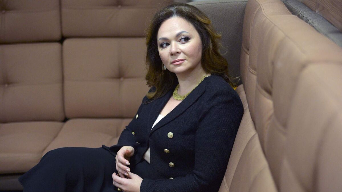 Russian lawyer Natalia Veselnitskaya