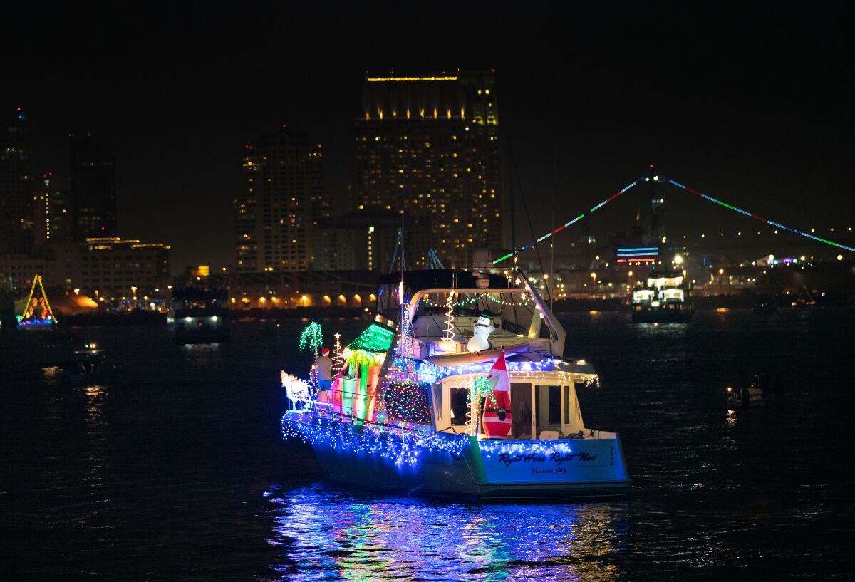 A photo of San Diego Bay Parade of Lights