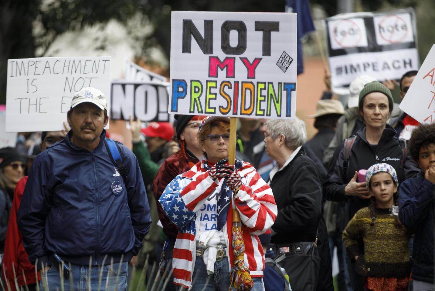 "No es mi presidente"