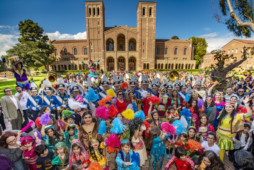 The Iranian new year celebration at the Farhang Foundation's Nowruz festival at UCLA in 2019.