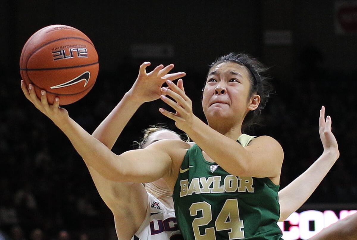 Baylor transfer Natalie Chou is now eligible to play for the Bruins after sitting out due to transfer rules last year.