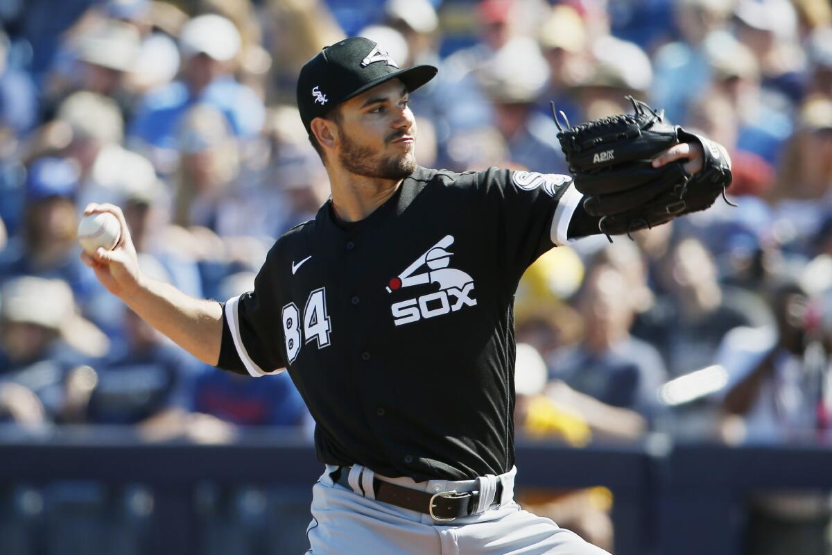 Chicago Cubs' Dylan Cease pitches five shutout innings