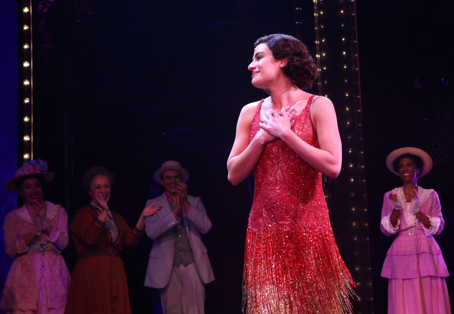 The raves are in: Lea Michele's 'Funny Girl' debut was a hit - Los Angeles  Times