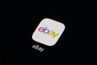 FILE - The eBay app icon is seen on a smartphone, Tuesday, Feb. 28, 2023, in Marple Township, Pa. Online retailer eBay Inc., will pay a $3 million fine to resolve criminal charges over a harassment campaign waged by employees who sent live spiders, cockroaches and other disturbing items to the home of a Massachusetts couple, according to court papers filed Thursday, Jan. 11, 2024. (AP Photo/Matt Slocum, File)