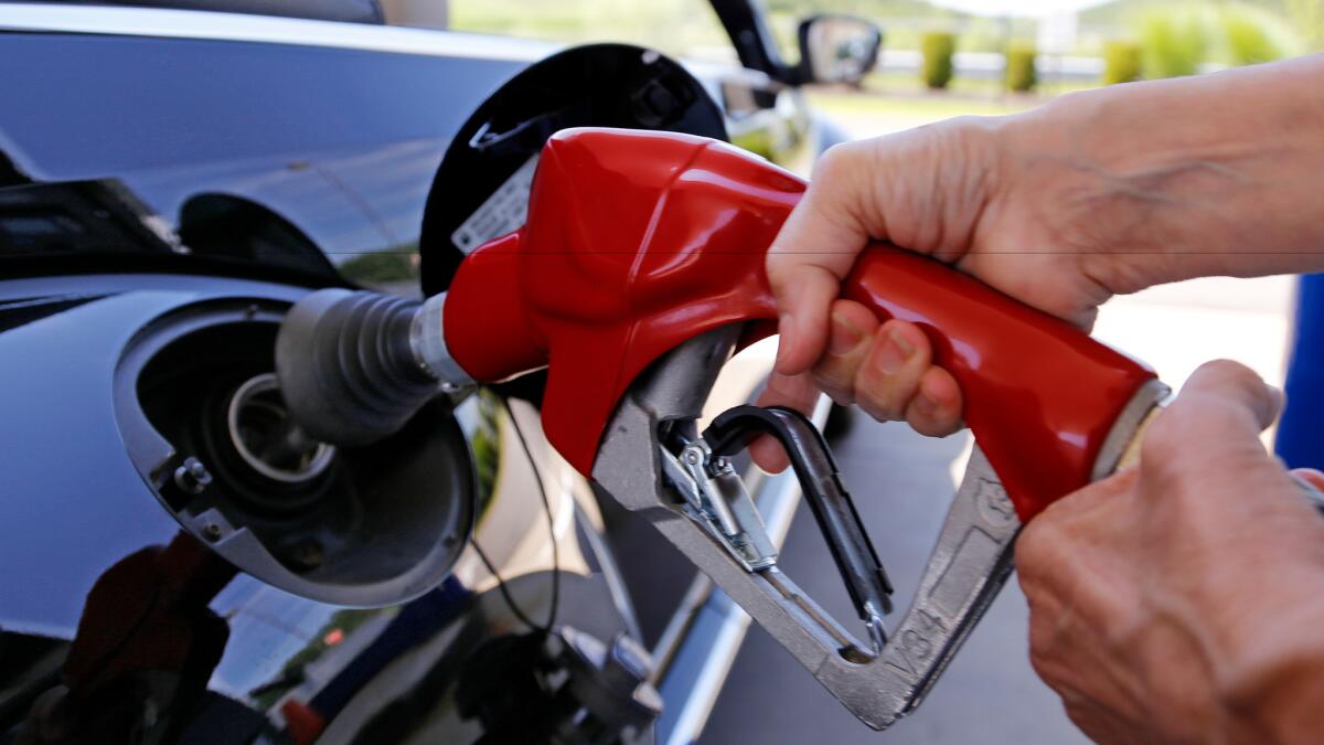 Tips to save at the pump when taking a road trip.