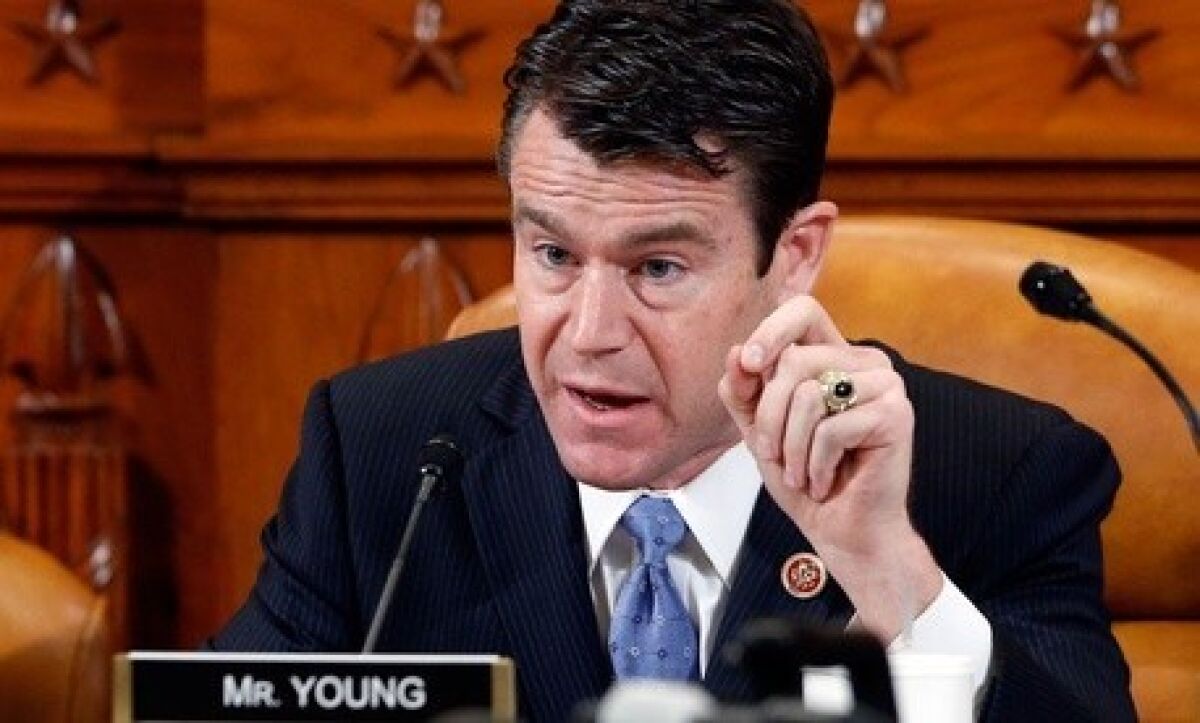 Came thiiiiis close to getting it right: Rep. Todd Young (R-Ind.).