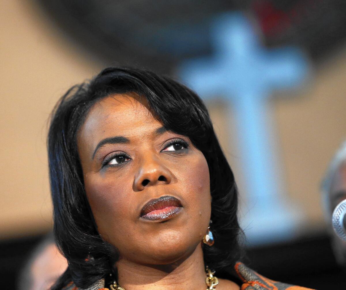 Bernice King, daughter of the Rev. Martin Luther King Jr., is being sued by her father's estate to retrieve his Bible and Nobel Peace Prize medal.