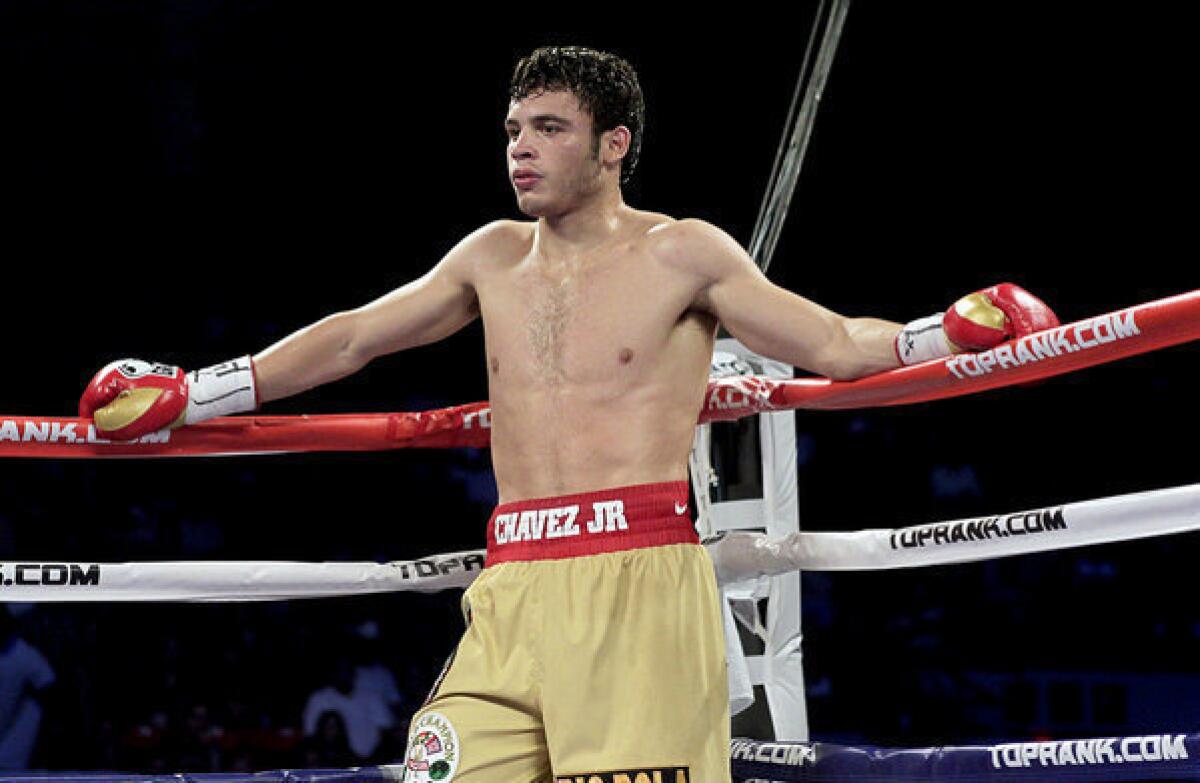 Julio Chavez Jr. is 46-1-1 with 32 knockouts.