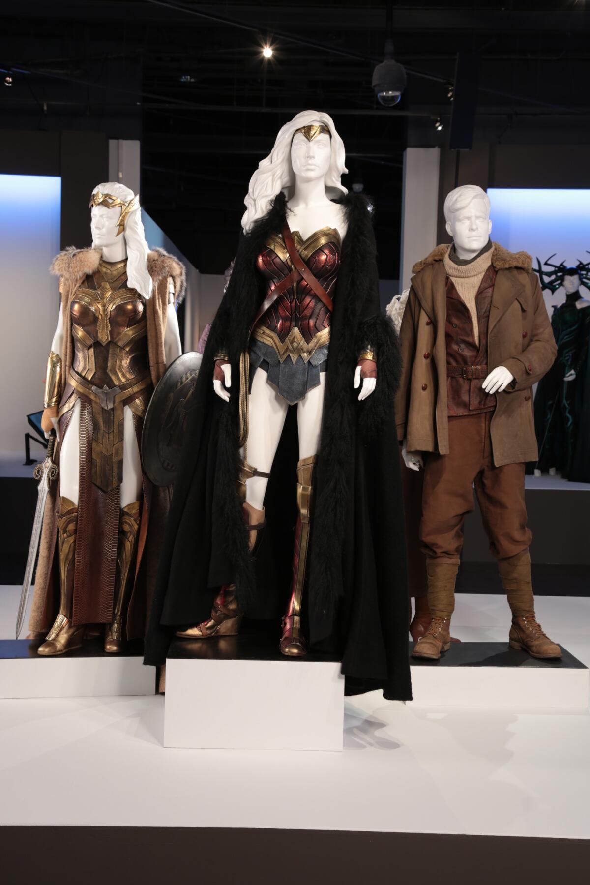 "Wonder Woman" costumes by Lindy Hemming.