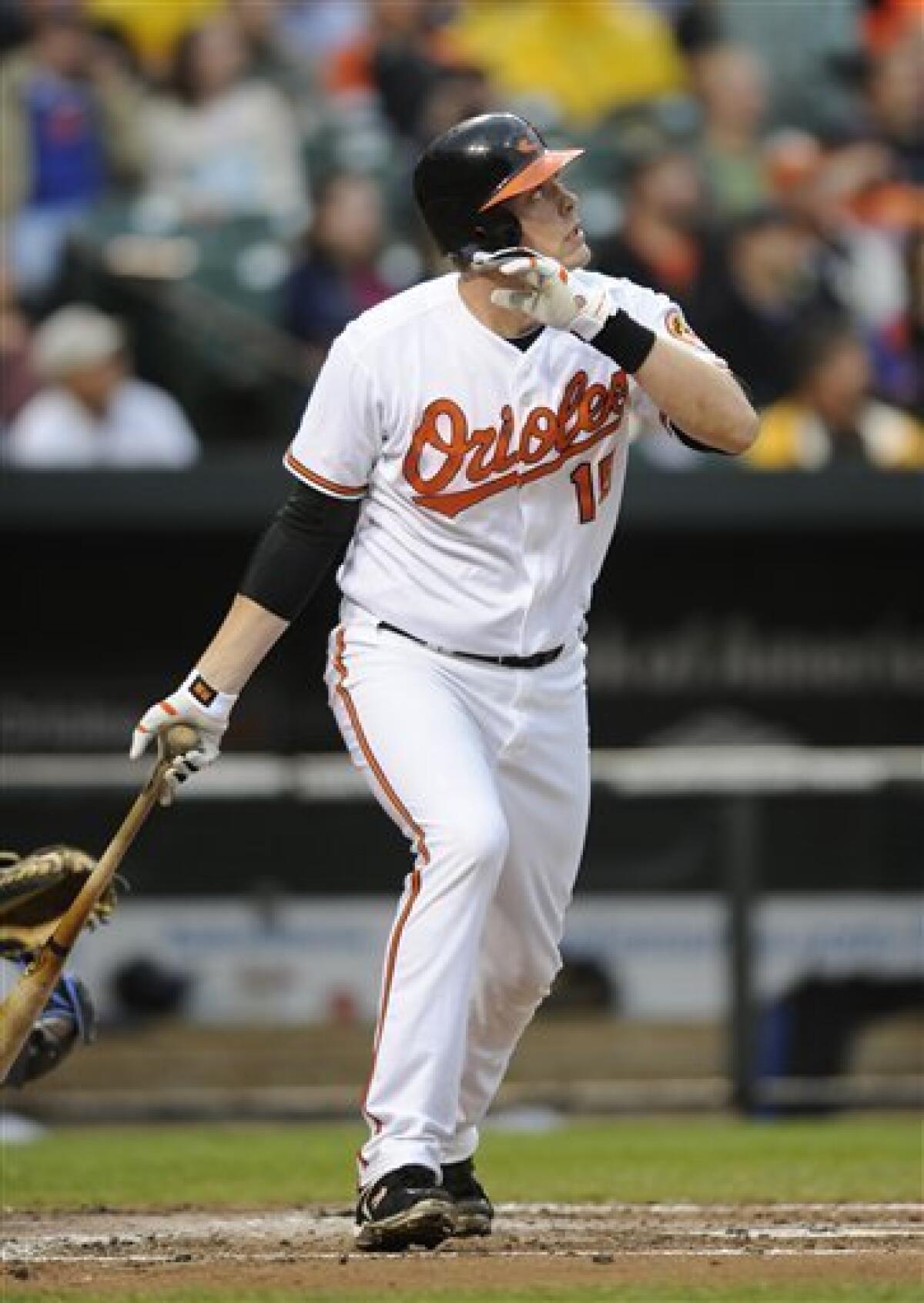 Homers by Huff, Wieters carry Orioles over Mets - The San Diego