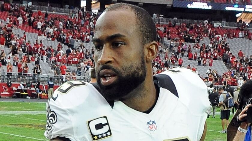 Brandon Browner, shown with the New Orleans Saints in 2015, also played for the Seattle Seahawks and New England Patriots.