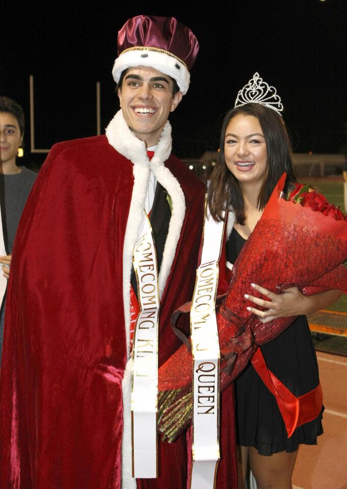 Photo Gallery: Glendale High School crowns king and queen, Hoover High presents the royal court