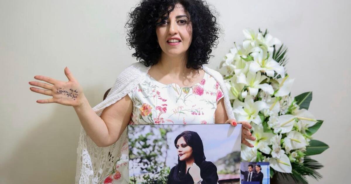 O Irã condenou o ganhador do Nobel Nargis Mohammadi a sete anos de prisão O Irã condenou o ganhador do Nobel Nargis Mohammadi a sete anos de prisão