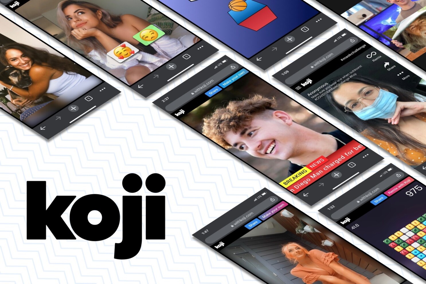 Startup Koji Raises 10m To Help Non Techies Create Games Memes