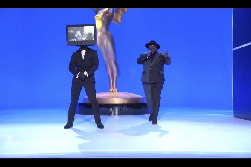 In this video grab issued Sunday, Sept. 19, 2021, by the Television Academy, Cedric the Entertainer speaks at the 73rd Primetime Emmy Awards at L.A. Live in Los Angeles. (Television Academy via AP)