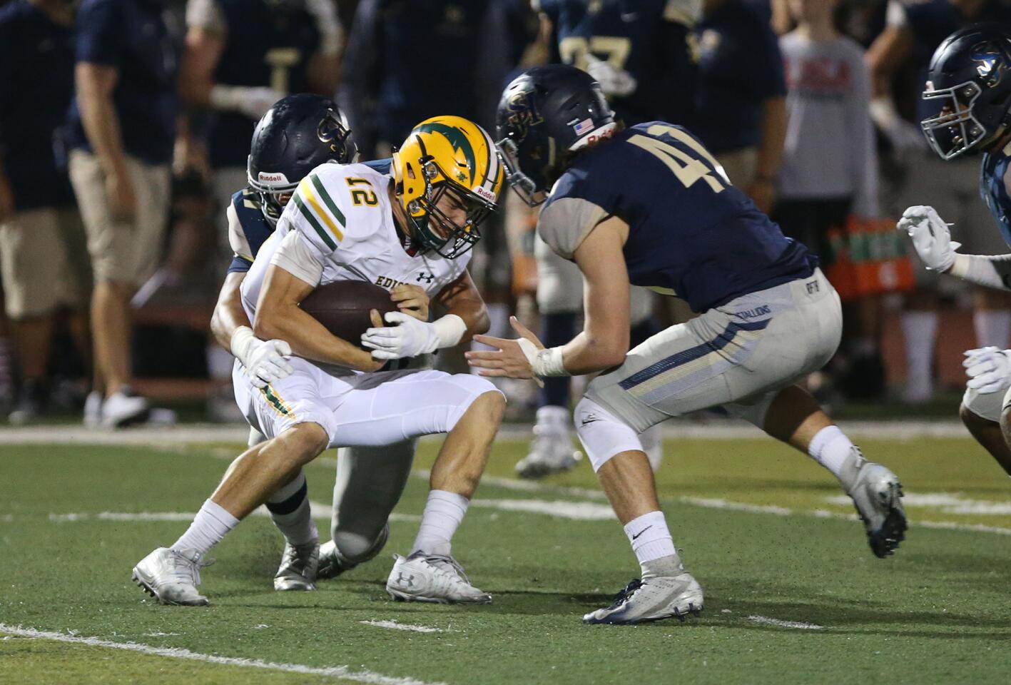 Photo gallery: Edison vs. San Juan Hills in football