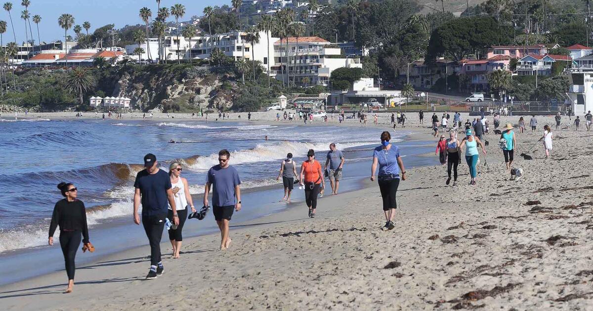 Laguna Beach begins reopening of beaches in phases after receiving