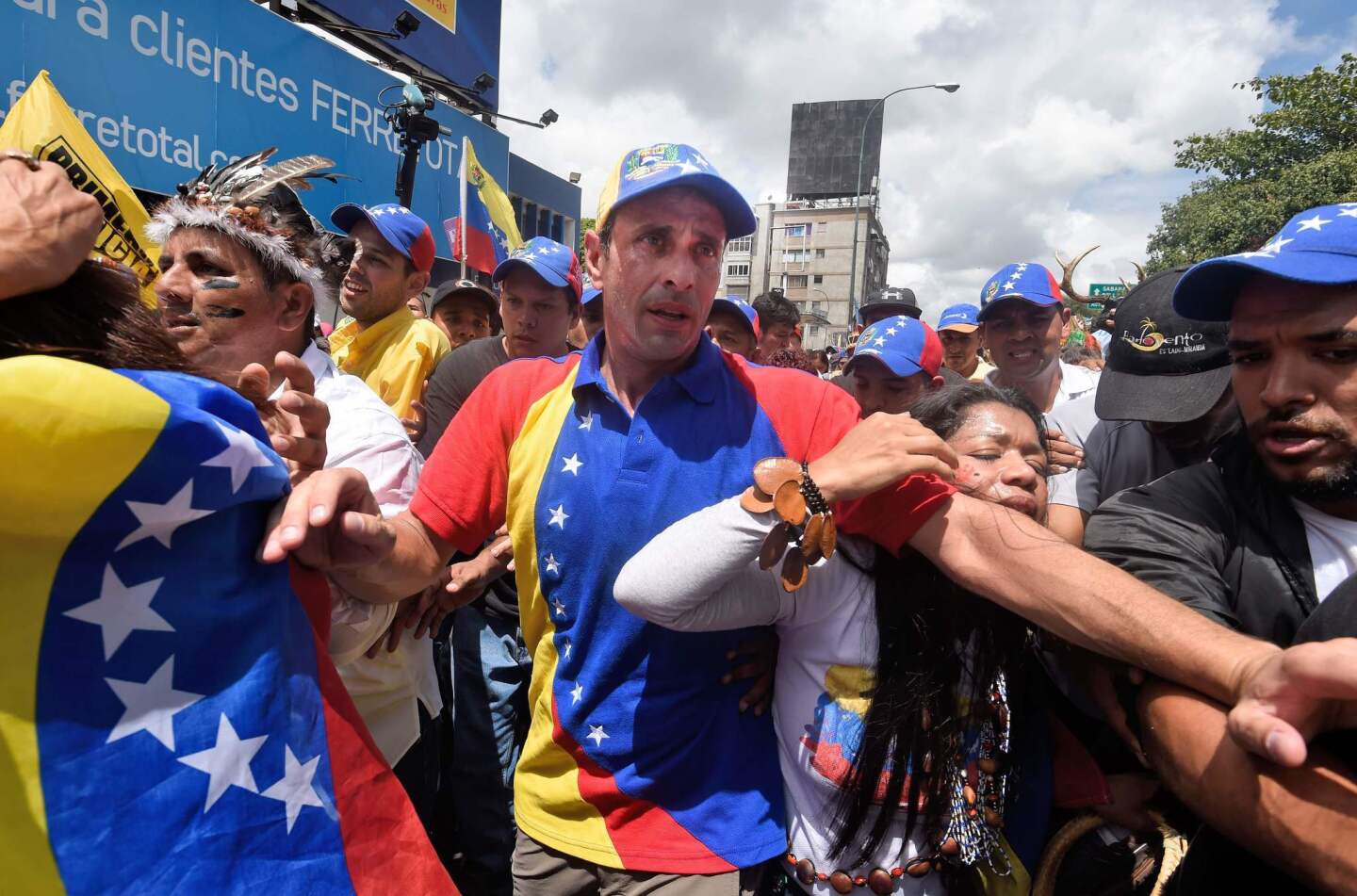 Venezuelan protest